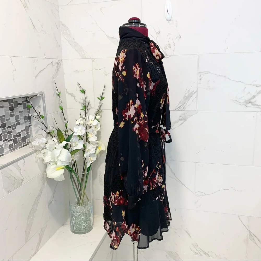 NWT Reiss Rakel Floral Mini Dress 2NWT - Picture 7 of 16